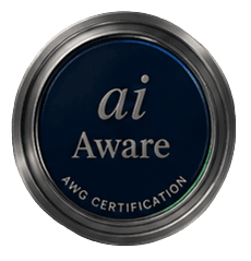 AI Aware badge